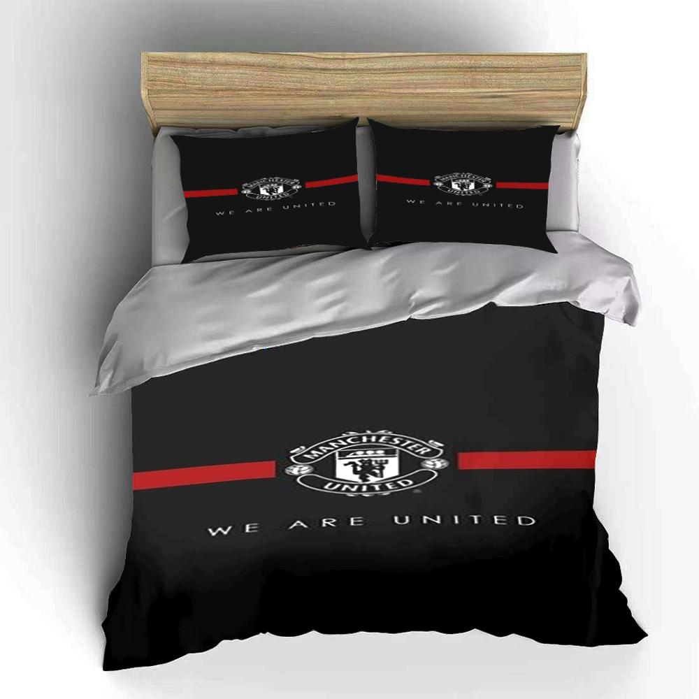 Manchester United Bedding Set Bedding set (1 duvet cover, 2 pillowcases, duvet not included)