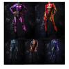 3D Printed Multicolour Cosplay Costume Women Sexy Zentai Bodysuit Halloween Party Jumpsuits Carnival Holiday Dress Up Outfit