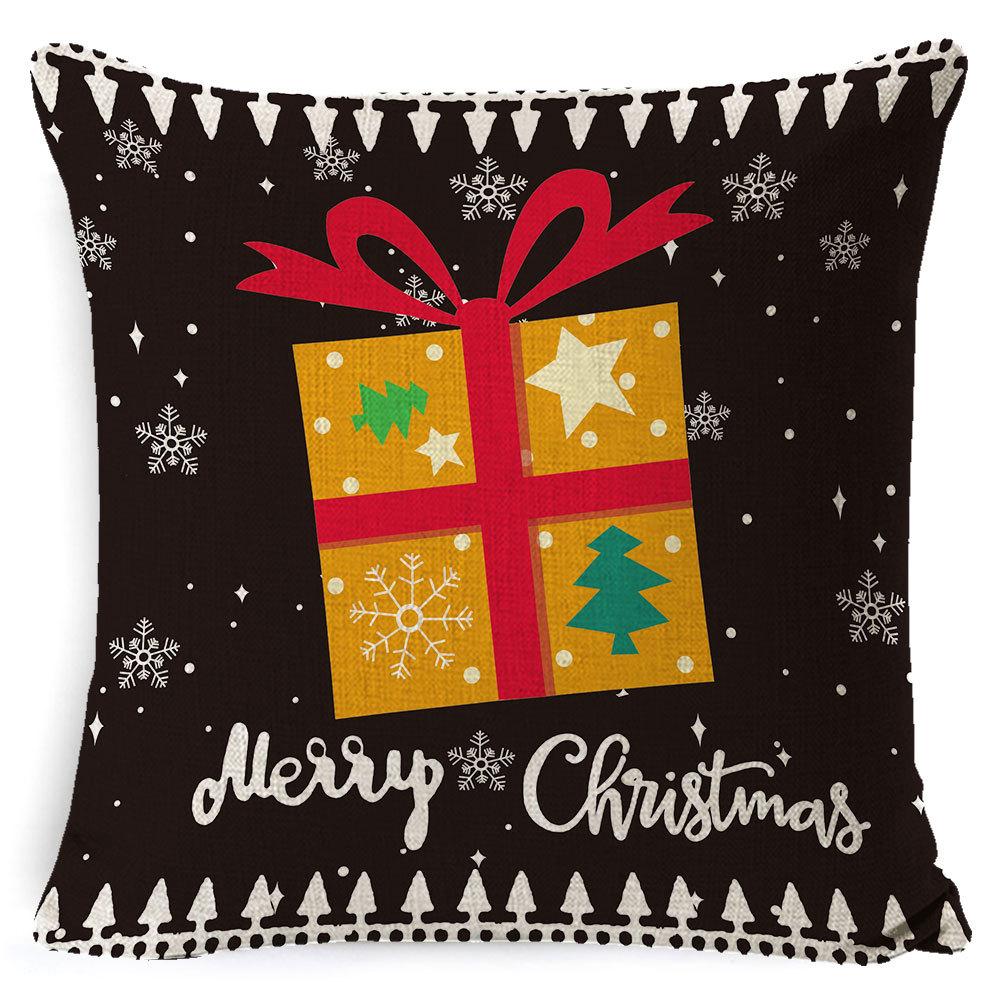 Pillowcase Christmas Pillowcase Light Luxury Pillowcase Ins Style Car Neck Cushion Office Lumbar Support