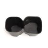 For BYD SEAGULL /BYD Dolphin Mini Car Cup Holder Storage Box Shock-Absorbing Cup Tray TPE Tidying Black