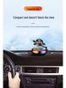 Solar Rotating Car Aromatherapy Ornament