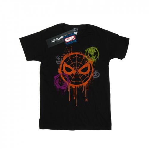 Marvel Mens Halloween Spiderman Icon T-Shirt