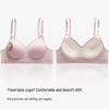 Бесшовный спортивный бюстгальтер пуш-ап для девочек-подростков - Предотвращает провисание, Тонкий латекс, Удобная посадка