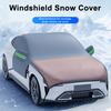 Защитный чехол для лобового стекла от снега с магнитным креплением, водонепроницаемый, простая установка, универсальный размер, для тяжелых автомобилей, грузовиков, защитный чехол для лобового стекла