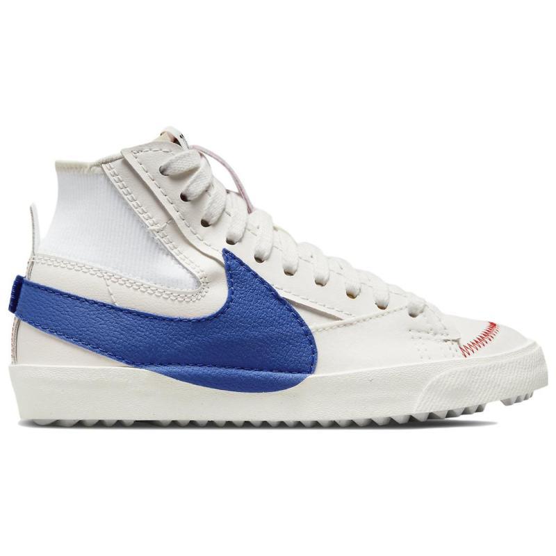 Nike Кроссовки Blazer Mid 77 Jumbo Phantom Old Royal Обувь для скейтбординга DR9868-002