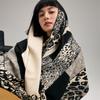 Autumn And Winter Leopard Print Women'S Fashion Luxury, Soft, Breathable, Comfortable, Warm Scarf Shawl