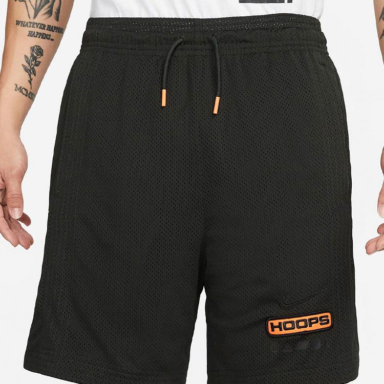 Nike Прямые свободные шорты с принтом Dri-FIT Мужские шорты черные DH6724-352