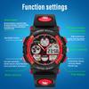 Shuaike 936 Children's Movement 5Atm Waterproof Analog Digital Sports Watch Round Plastic Fashion Watch