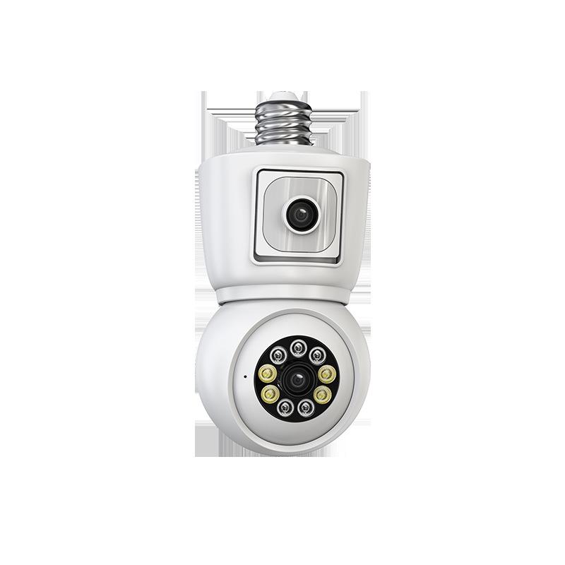 ICSEE HD Wireless Light Bulb Camera 6MP with Dual Light Night Vision and Mobile Remote Control