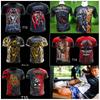 Muay Thai T-Shirt Kick Boxing 3D Print Men Women Unisex Short Sleeve Round Neck MMA Mix Martial Art Training Fighting