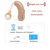 Mini Digital Hearing Aid Rechargeable Audible Amplifier Voice Sound Amplifier Behind The Ear