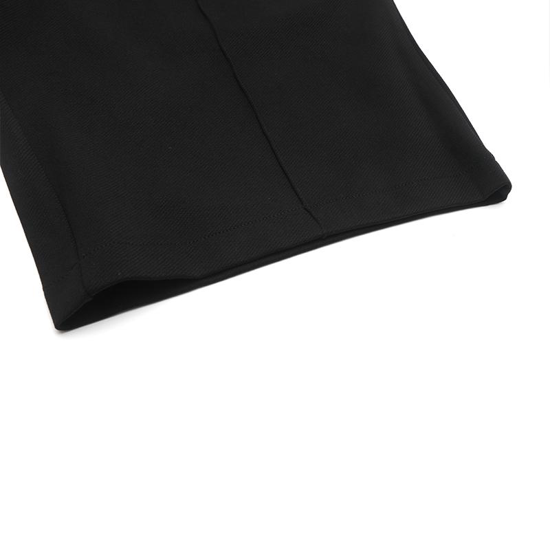 Emporio Armani Ss25 Однотонные Свободные Повседневные Шорты Мужские шорты Черные EM001112-AF13488-UC001