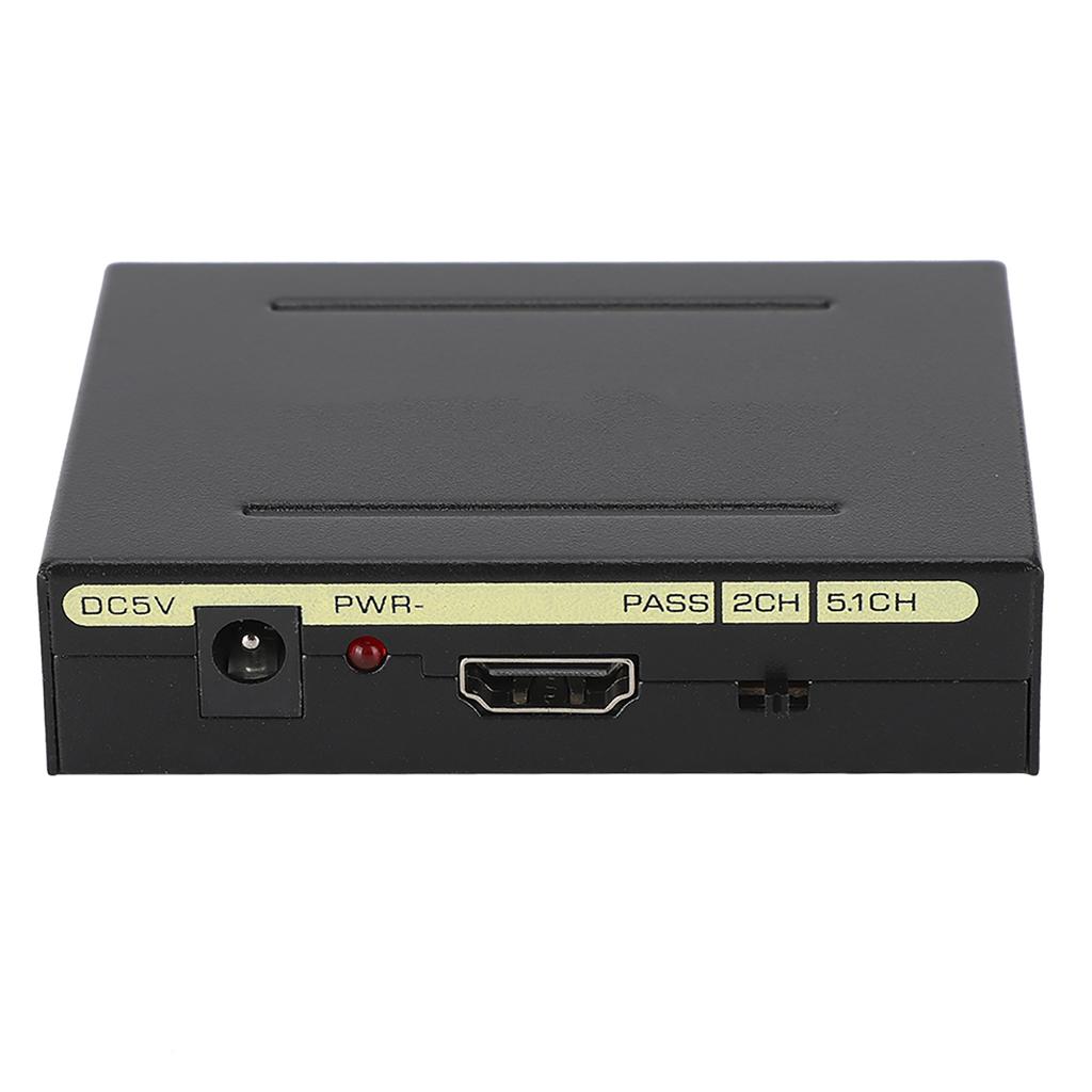 O Splitter HDMI TO HDMI O SPDIF R L O Signal Converter