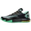 KD 6 Классические и универсальные баскетбольные кроссовки Унисекс Черный Зеленый IH3582-001