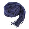 Windproof Shawl Winter Men Lengthened Thickened Imitation Cashmere Solid Color