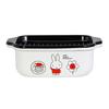 GoodPlus+ Emile Miffy Enamel Deep Fryer (1.8L) - Acid and Alkaline Resistant, Odor-Resistant, Induction Compatible, Dick Bruna