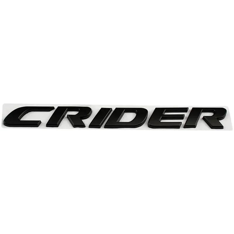 MPC4 Honda CRIDER 3D Металлические Наклейки на Автомобиль 20 см Значок на Боковое Крыло Стайлинг Логотип Эмблема Наклейки Аксессуары для Заднего Багажника для 2011 2023 2025 M
