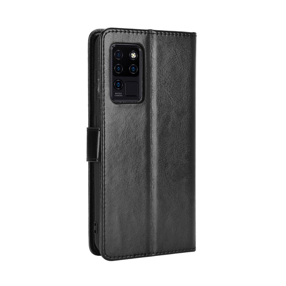 for Oukitel C21 Wallet Case with Kickstand & Card Slots – Shockproof, Dustproof, Business Heavy Duty Flip Leather Cover