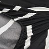 Простыня на резинке в полоску, размер King Size 90X200 см, с принтом, покрывало на кровать, наматрасник, без наволочек, декор для дома