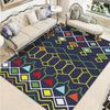 Home Ethnic Living Room Rug Coffee Table Sofa Rug Bohemian Rug Scandinavian Retro Floor Mats Bedroom Decoration Carpet