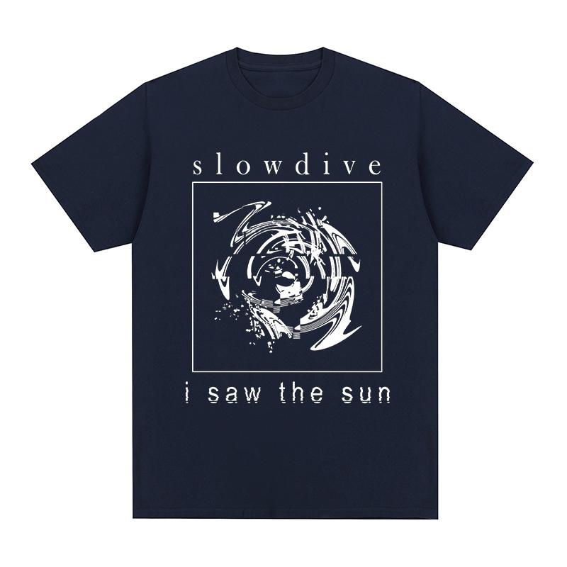 Slowdive Saw The Sun Vintage tshirt Fashion Casual Streetwear Cotton Men T shirt New TEE TSHIRT Womens tops