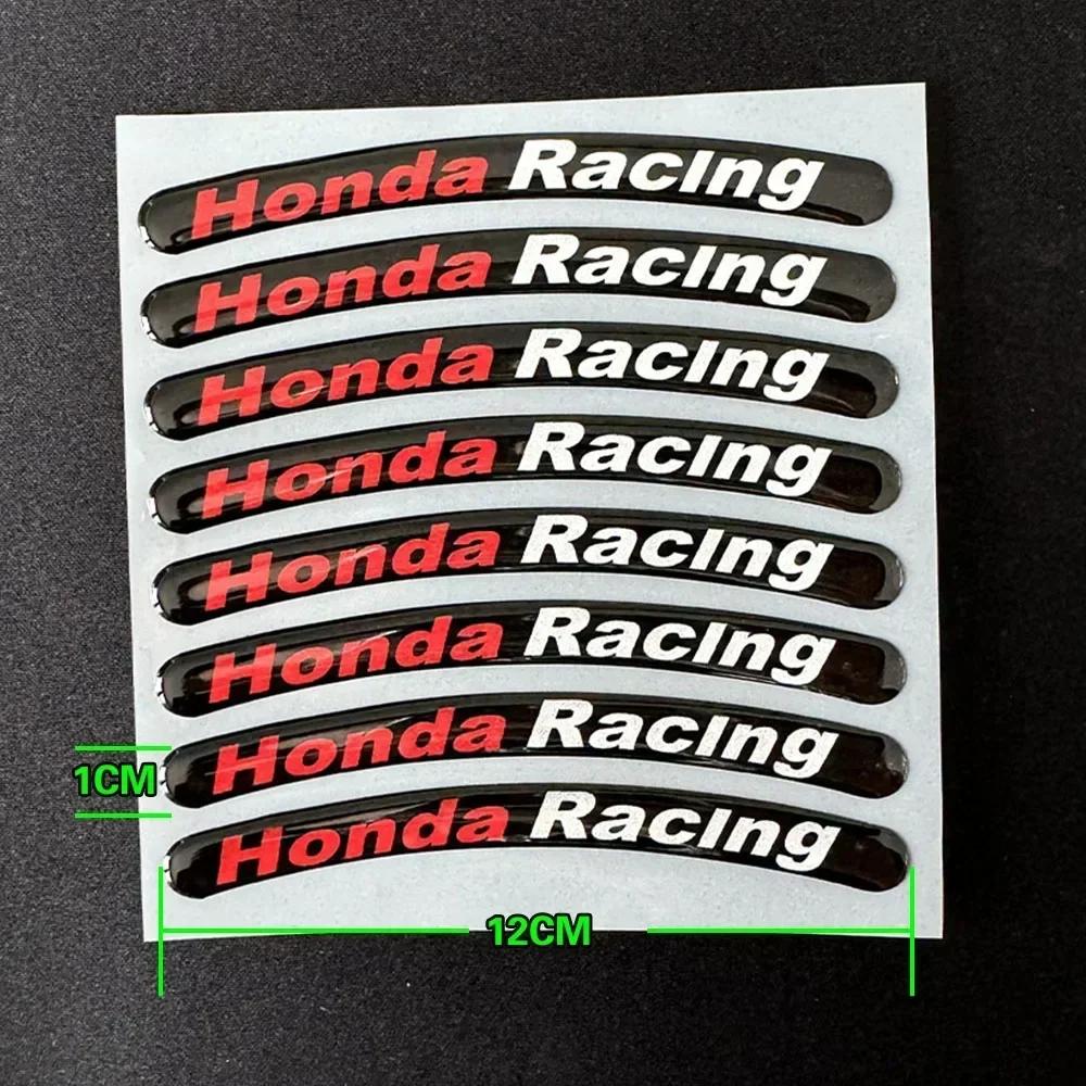 AQX1 New Motorcycle Stickers Universal Wheel Stickers for Honda Wheel Modification Stickers Car Reflective Stickers Decor