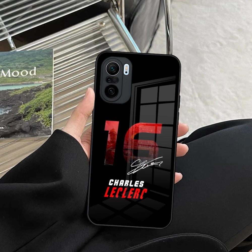 Чехол для телефона Charles Leclerc 16 F1 для Xiaomi 14 13 12 11 13t 12t 11t POCO M6 M5 X6 X5 F6 F5 Ultra Pro Lite 5G закаленное стекло