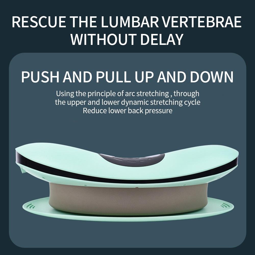 Электрический массажер для поясничной тракции с регулируемой вибрацией, массажер для талии, поддержка поясничного отдела позвоночника, аппарат для массажа спины, массажер для талии