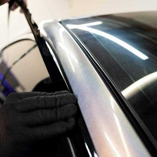 2Set Chrome Delete for Overlay Blackout 2016-21 Honda Sedan Civic Window Trim BL