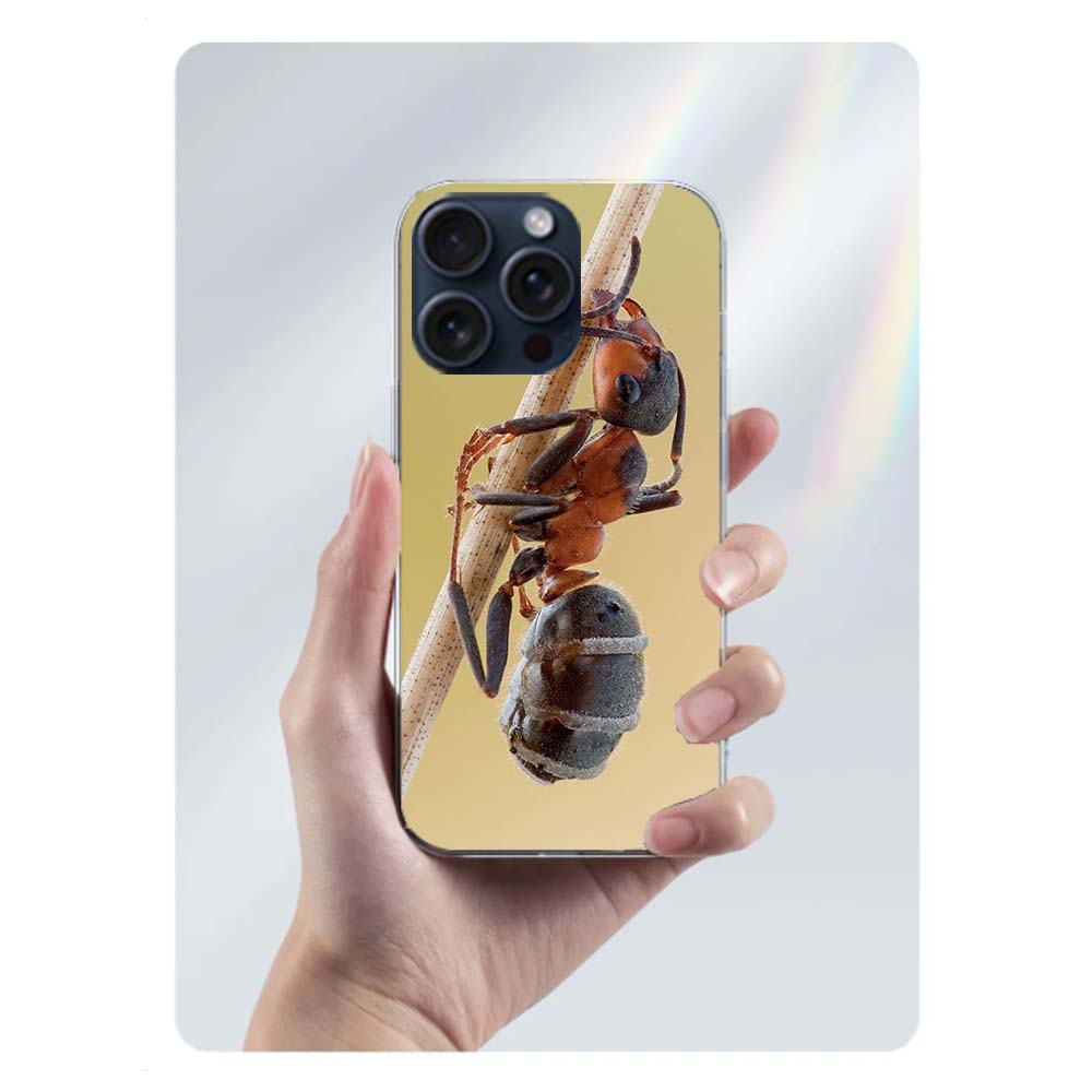 Red Fire Ants, Worker Ants Clear Phone Case For Iphone 17 Air 16 Pro Max 15 Pro 14 Plus 17E 16E 11 13 12 Mini Cover Cases Fundas