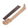 Ukulele Fretboard Neck Set Rosewood Okoume Wood Fingerboard Replacement for 4 String Musical