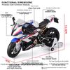 1:9 Ma Zhongliangju S1000 Модель мотоцикла из сплава - модная коллекционная игрушка-украшение