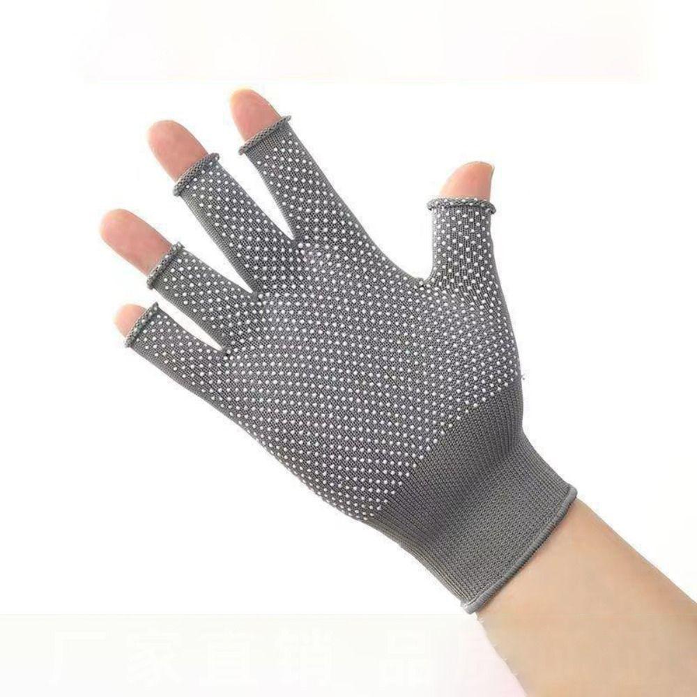 Рукавицы для вождения Эластичные перчатки для спорта/велосипеда/рыбалки Рабочие перчатки Защитные перчатки с полупальцами Весна Лето