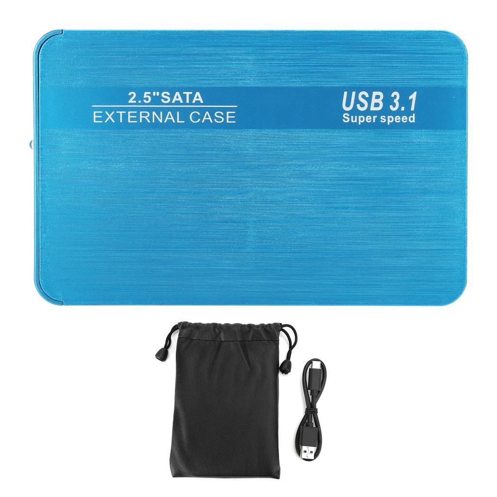 Мобильный жесткий диск 2,5 дюйма SATA внешний корпус USB3.1 высокоскоростной диск базовое хранилище YD0016 Blue120G
