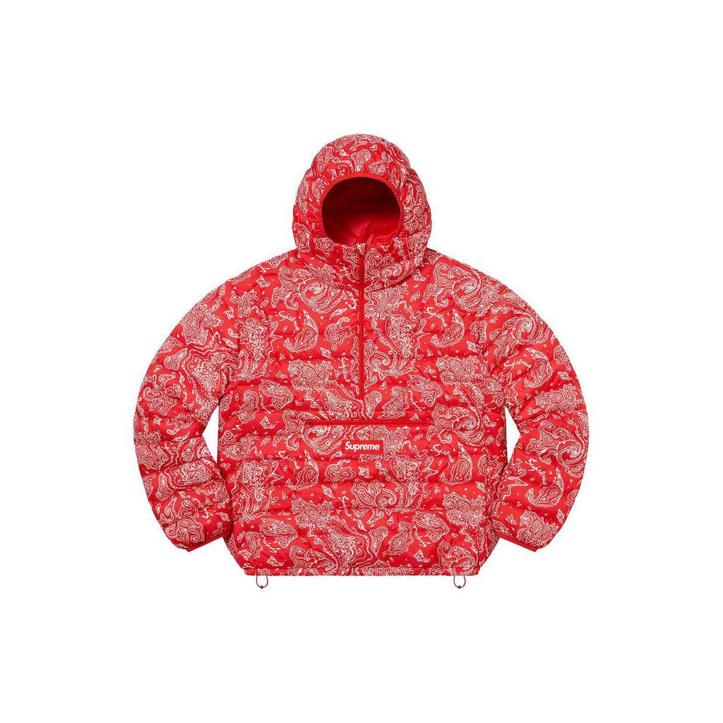 Supreme Micro Down Half Zip Hooded Pullover FW22 SUP-FW22-170