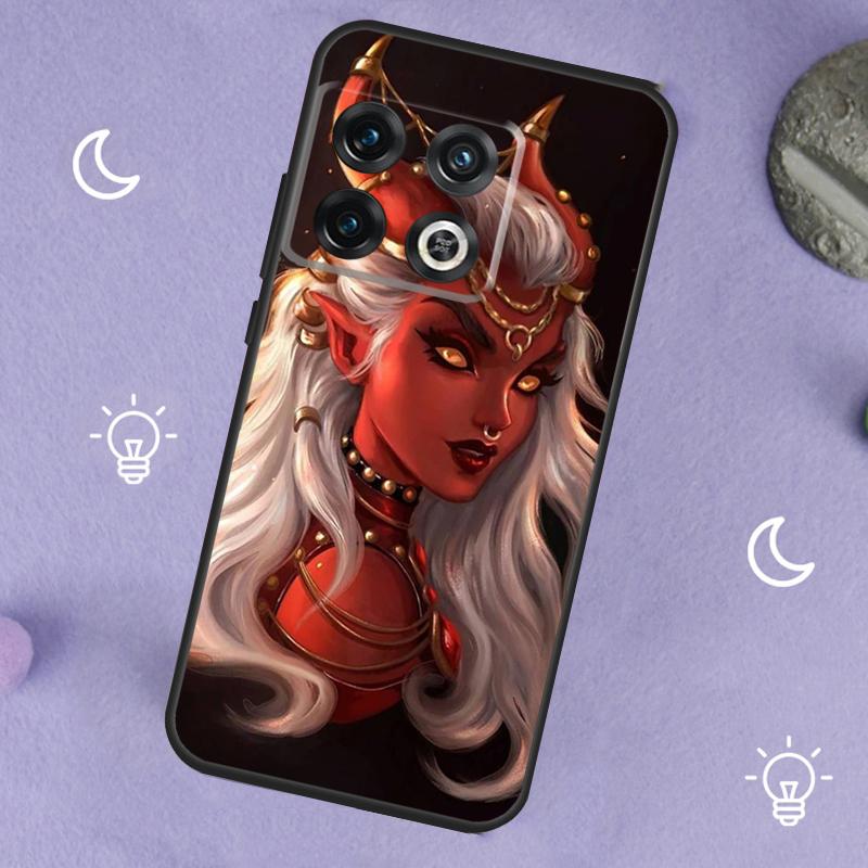 Эстетичная Дьяволица Плохая Девушка Для OnePlus 15 13 12 11 13R 12R 10R 13T 10T 8T Чехол Для OnePlus Nord 5 CE 3 2 4 Lite N20 N30
