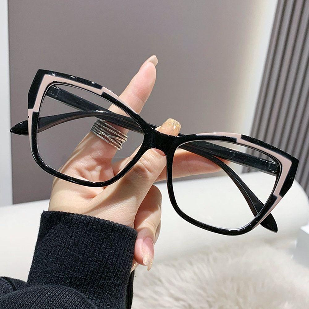 Women Photochromic Eyeglasses Anti-Blue Light Glasses Optical Spectacle Brand Designer Glasses Fashion Square Vintage Eyewear