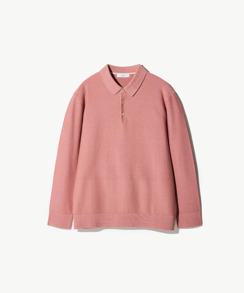 STCO Diems Soft Touch Collar Knit Pink (Classic Fit)_Dktxa02Csp