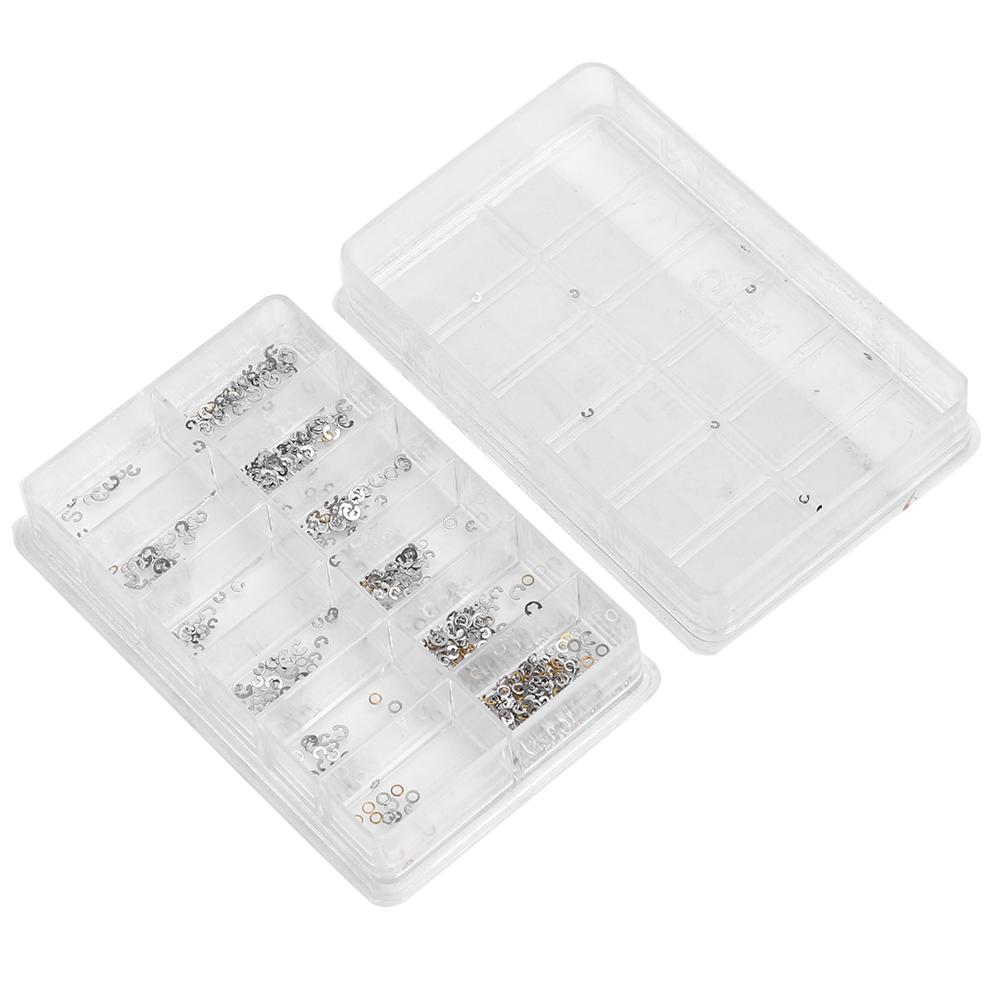 Металлический зажим для шайбы часов, Ассорти комплект, инструмент для ремонта часов, аксессуар для часовщиков