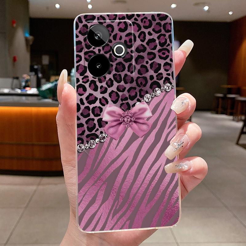 For Realme GT 7 Case For Realme GT 7 T GT7 Pro 7T Transparent Phone Cover Soft Bumper Shell Cases Luxury Butterfly Flower Casing