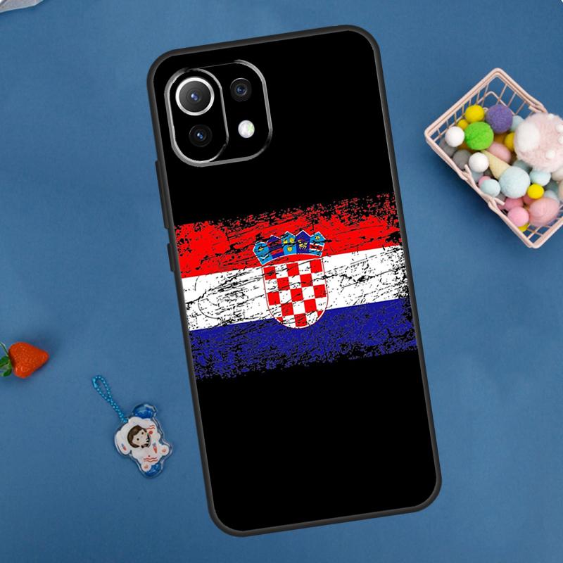 Croatia Flag Coat of Arms Case For Xiaomi 14 13 15 Ultra 11T 12T 13T 14T Pro POCO X7 Pro X3 X5 F5 F6 M6 X6 Pro Cover