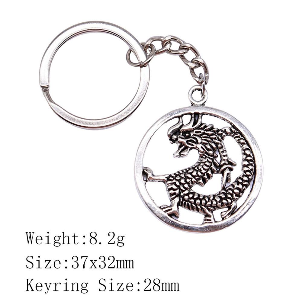 День благодарения Пара Брелок Дракон Змея Аниме Брелок Рюкзак Цепи Женщины