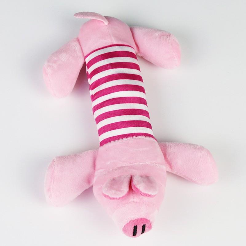 Плюшевая игрушка для прорезывания зубов для собак, устойчивая к укусам, со звуком, для самостоятельной игры и снятия скуки