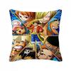 Наволочка с изображением Манки Д. Луффи из One Piece Эксклюзивная лимитированная серия для фанатов аниме Декор в тематике сокровищ для спальни студенческого общежития