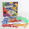 Tetris Tabletop Gladiator: Interactive Parent-Child Game with Grid and Pieces for Multiple Players
