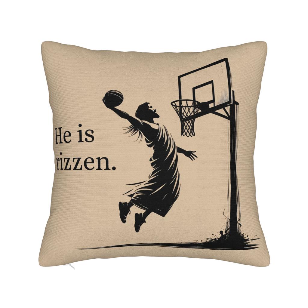 He Is Risen Boho Easter Christian Jesus Pillow Case Fashion Pillow Cover Soft Pillowcases For Chair Sofa Home Decor