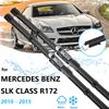Для Mercedes Benz SLK SLC Class R172 2011 ~ 2016 Авто ветровое стекло передние щетки стеклоочистителя резиновая чистка UJ крючок