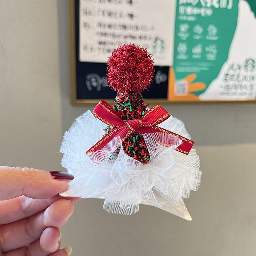Korean Hair Accessories Christmas Costume Dress Up Christmas Hat Hairpin Children Hair Clip