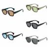 Rice Nail Square Frame Sunglasses Lightweight UV400 Sun Glasses Multicolor Lenses Eyewear  Outdoor