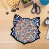 1 Набор Jigsaw Puzzle в форме кошки Милая деревянная головоломка-кошка Головоломка для взрослых и детей Игровая головоломка Обучающая